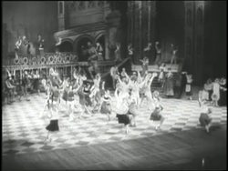 Ballet dancers perform Romeo and Juliet at the Bolshoi Theater in Moscow. News Clip