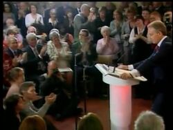 Tony Blair said Thursday that he will step down as prime minister on June 27. Blair will leave office as soon as a new leader is elected for the Labour Party. News Clip