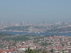 Bosphorus Bridge Stock Footage