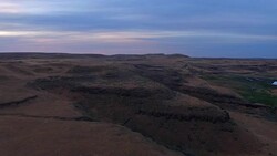 Aerial Washington Countryside Stock Footage