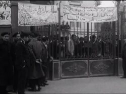 SYND 30-1-69 YEMENI STUDENTS DEMONSTRATION IN CAIRO News Clip