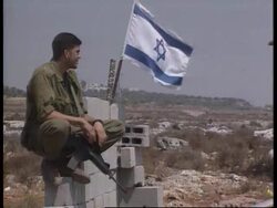 W.Bank/Israel - Settlers' &amp; French Herut Demos News Clip