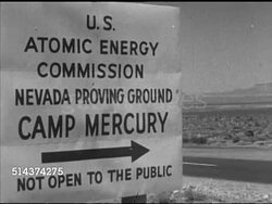 1952: BASE CAMP MERCURY, NEVADA Instructional Video