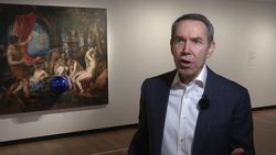 Jeff Koons debuts new exhibit at world's oldest public museum News Clip