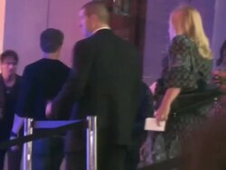 DUPLICATE CLIP - DO NOT POST at the Celebrity Sightings in Los Angeles at Los Angeles CA. (Footage by WireImage Video/GettyImages) Stock Footage