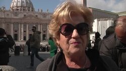 Bishop comments on first Sunday at Vatican since Pope's retirement News Clip