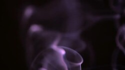 Slow Motion: Smoke pink color Stock Footage