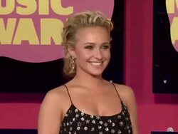 Hayden Panettiere at 2012 CMT Music Awards Stock Footage