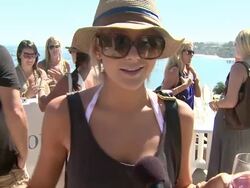 Malibu Clambake Honoring The Lia Sophia Jewelry Collection Cape Town III Stock Footage