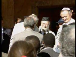 South Africa - Mandela Tribute To Jewish Community News Clip