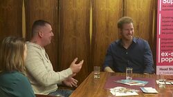 Prince Harry visits Newcastle for Heads Together Event News Clip