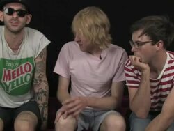 Male Bonding Interview (clip 9) Stock Footage