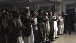 Celebrations as people watch televised coverage of Nobel Peace Prize News Clip