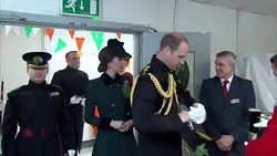 William and Kate drinking Guinness News Clip