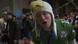 Super Bowl Fans Celebrate Inside Stadium Instructional Video