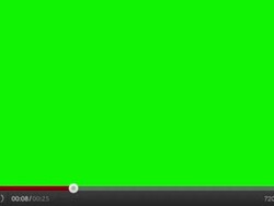 Internet Video Player Interface Stock Footage