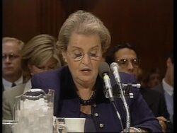 USA: PENTAGON REASSURES SENATE OVER COST OF NATO EXPANSION News Clip