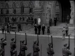 EARL OF ATHLONE TAKES OFFICE IN CANADA - Sound at end of story News Clip