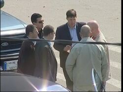 UN team at site of Hariri blast, Syrian troops News Clip