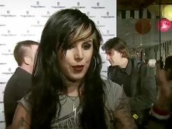 Celebrities Toast Beauty Giant Napoleon Perdis Unveiling Stock Footage