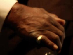 B-Roll: Joe Frazier photo shoot. Stock Footage