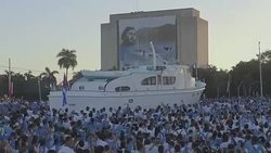 CLEAN : Cuba marks revolution with military parade for Fidel Castro News Clip