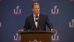 Goodell on Patriots 'Disagreement', Kraft Ties News Clip