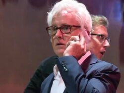 John Slattery at The Church Key in West Hollywood - Celebrity Sightings in Los Angeles Stock Footage