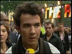 The Jonas Brothers premiere their 3D movie in London News Clip