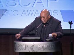 SPEECH: Quincy Jones at 25th ASCAP Rhythm & Soul Music Awards on 6/29/12 in Los Angeles, CA Stock Footage