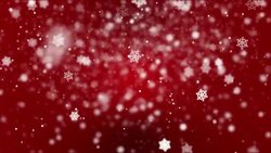 Christmas Snowflakes Stock Footage