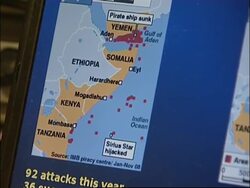 Latest from the Dutch frigate escorting WFP aid to Somalia News Clip