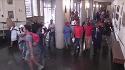 CLEAN : S. Africa's Malema seeks impeachment of President Zuma News Clip