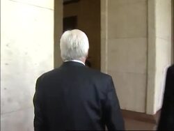 German Foreign Minister Frank-Walter Steinmeier arrives News Clip