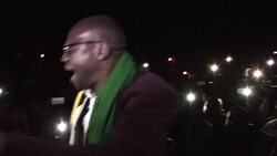 CLEAN : FILE: Zimbabwe protest leader detained at Harare airport News Clip