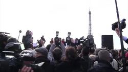 Protest calling for the release of Nigerian girls kidnapped News Clip