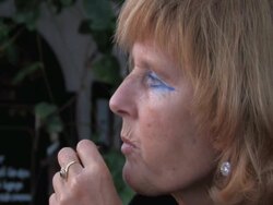 NTSC:Eating chocolate Stock Footage