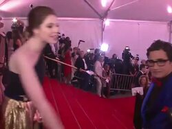 Superheroes: Fashion and Fantasy Costume Institute Gala at The Metropolitan Museum of Art Stock Footage