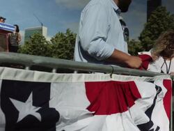 Hillary Clinton Holds Campaign Kick-Off Rally In NYC Stock Footage