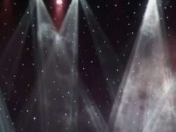 Beams of colored laser lights Stock Footage