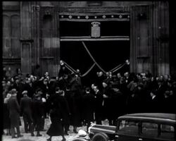 Sauvigny - Funeral of Prince Sixtus. News Clip