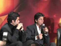 My Name Is Khan Press Conference Stock Footage