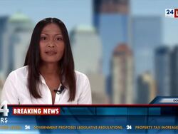 HD: Day's Business News Stock Footage