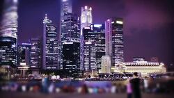 singapore city Stock Footage