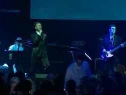 Performance by Alan Cumming at the amfAR Cinema Against AIDS Gala at Antibes . (Footage by WireImage Video/GettyImages) Stock Footage