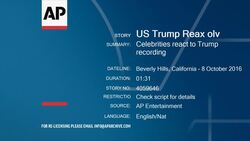 Celebrities react to Trump recording Instructional Video