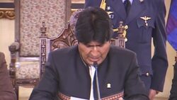 Morales expropriates Spanish energy subsidiaries News Clip