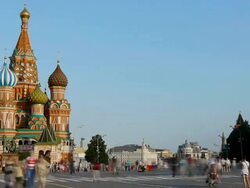 Red square. Moscow Stock Footage