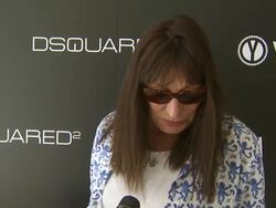 INTERVIEW: Anjelica Huston on being a part of the afternoon... (Footage by WireImage Video/GettyImages) Stock Footage
