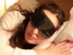 Young Woman Sleeping in Bed Stock Footage